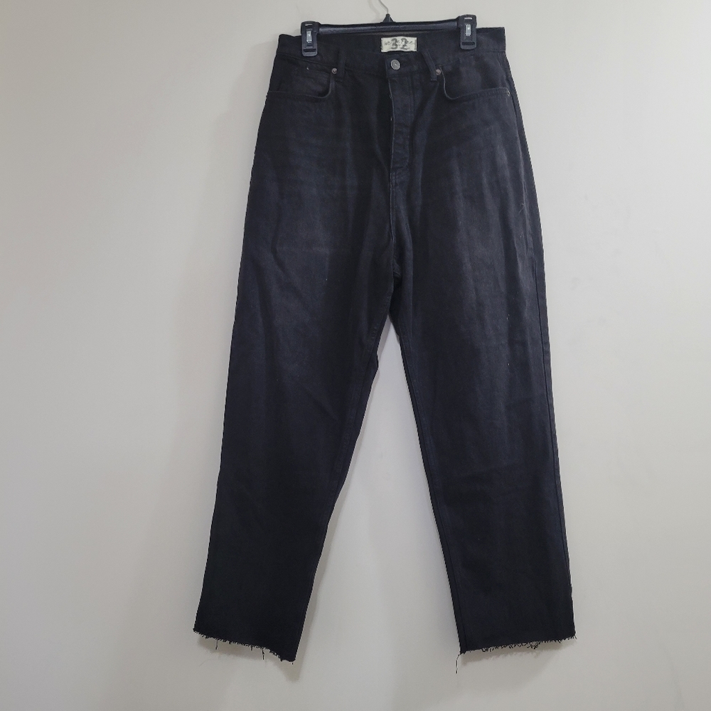 Free People Black High Rise Jeans - Picture 2 of 6